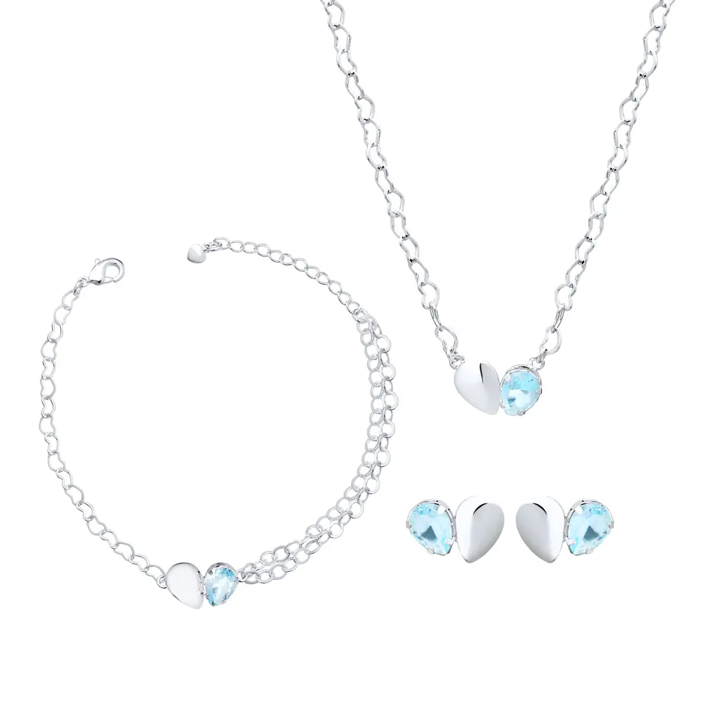 Conjunto Prata Leve Lovely Charme