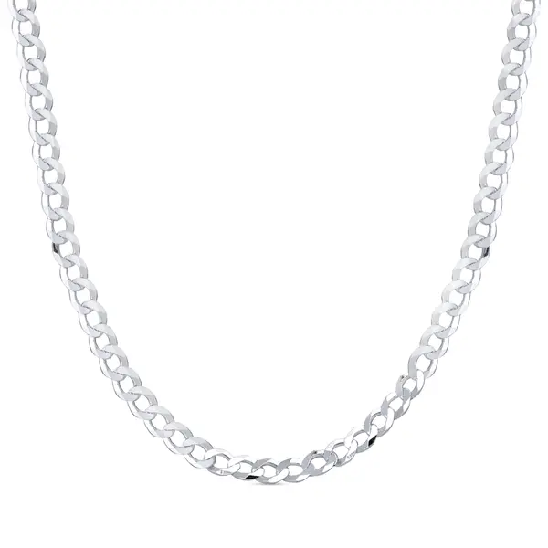 Corrente Prata Masculina Grumet 60cm 5mm