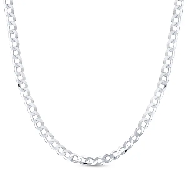 Corrente Prata Masculina Grumet 60cm 5mm