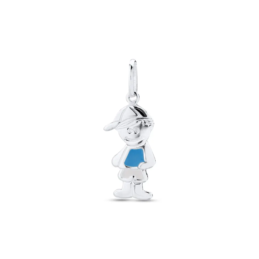 Pingente Prata Menino Grande