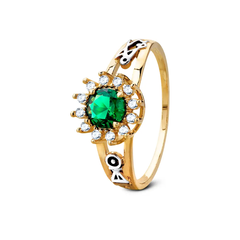 Anel De Formatura Ouro 18K