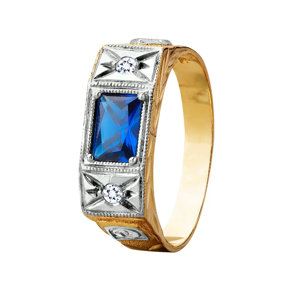 Anel De Formatura Masculino Ouro 18K