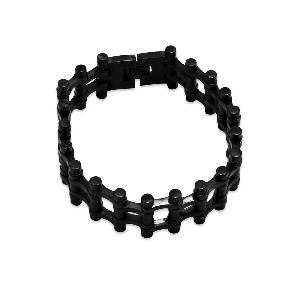 Pulseira Aço Carbonado Masculina 22cm