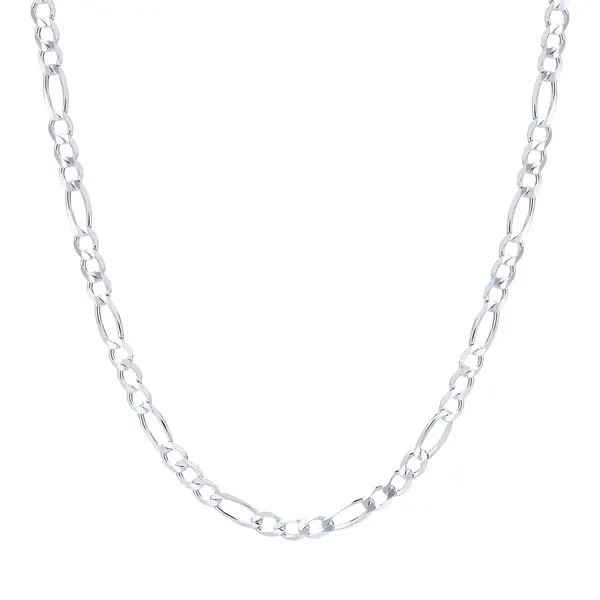 Corrente Prata Masculina Figaro 70cm 3mm