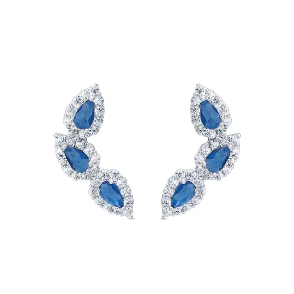 Brinco Prata Leve Flor Amarílis