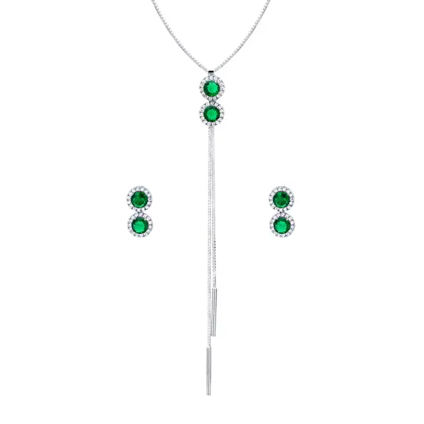 Conjunto Prata Leve Flor Petúnia