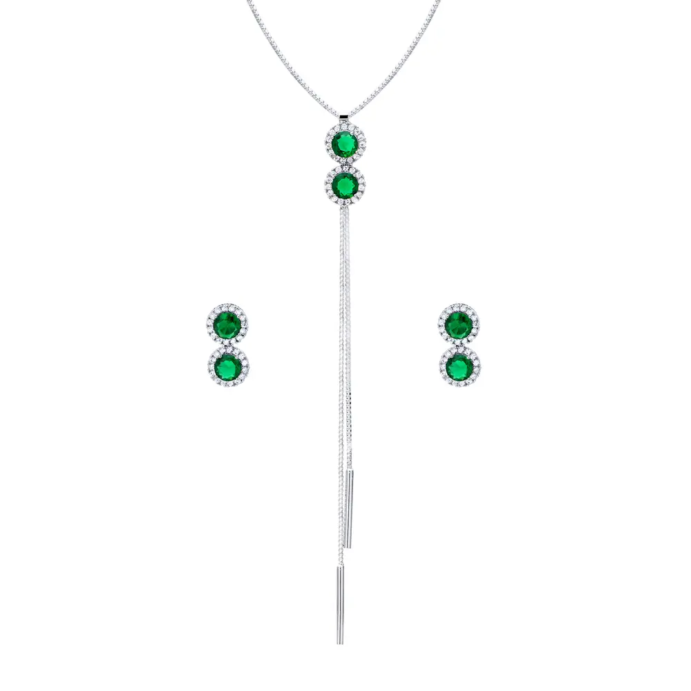 Conjunto Prata Leve Flor Petúnia