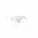 Anel Prata Zircônia Redonda