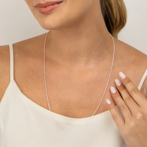 Corrente Prata 60 Cm