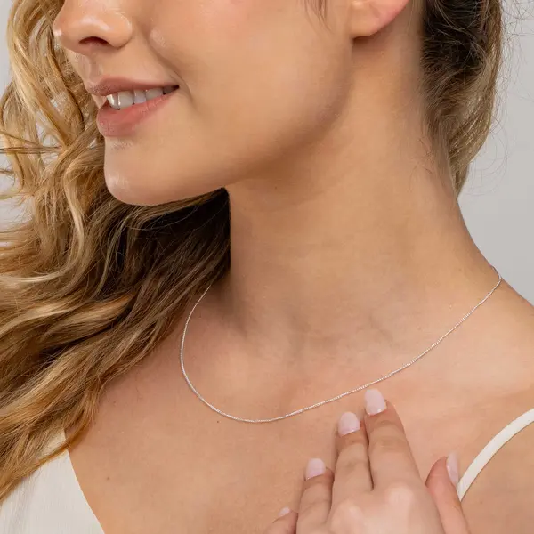 Corrente Prata 45 cm