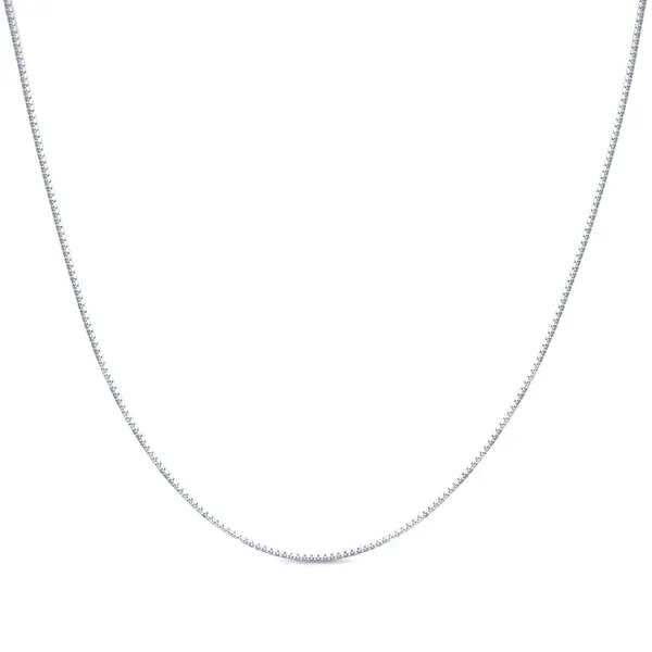 Corrente Prata Veneziana 50cm 7mm