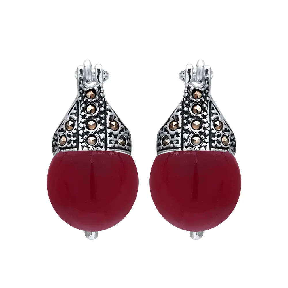 Brinco Prata Lady Di