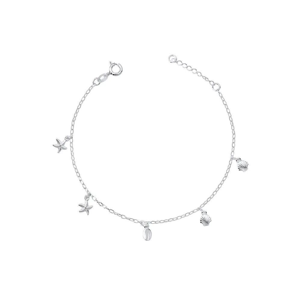 Pulseira Prata Fundo do Mar