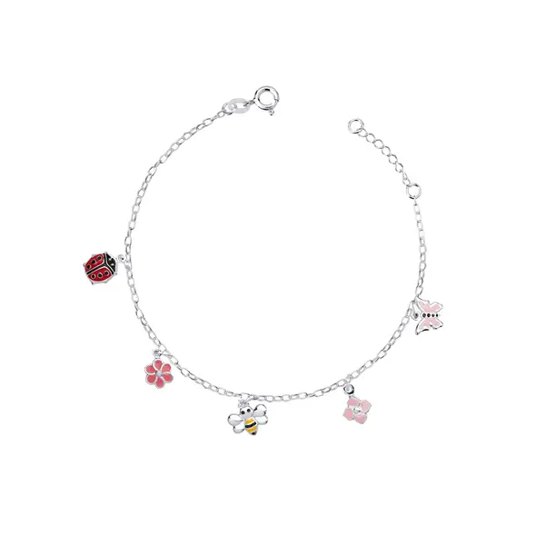 Pulseira Prata Primavera