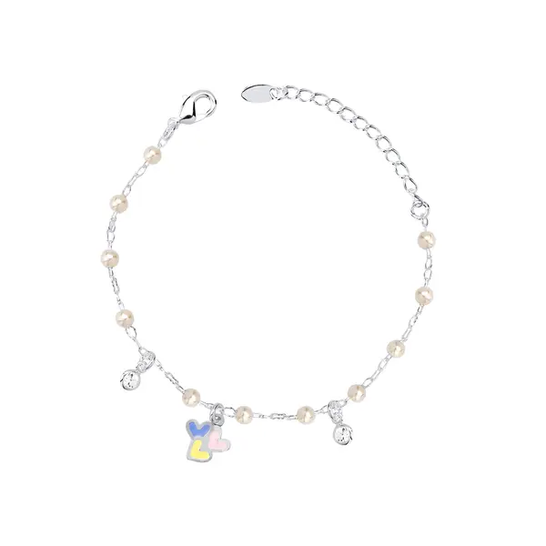 Conjunto Prata Leve Infantil Três Corações