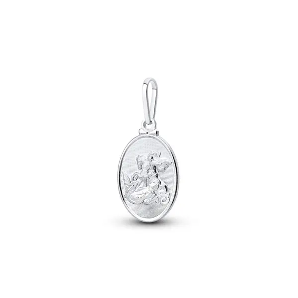 Pingente Prata São Jorge