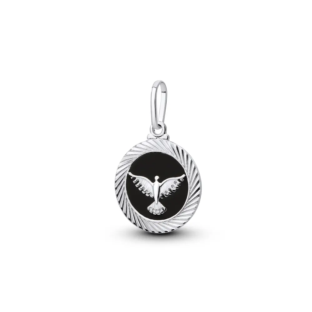 Pingente Prata Espirito Santo