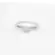 Anel Prata Solitario