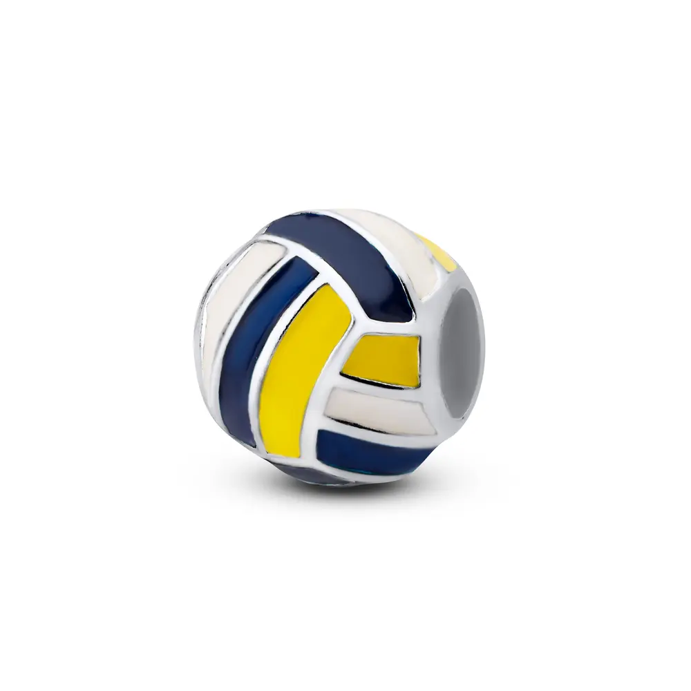 Berloque Prata Art Colection Bola de Vôlei