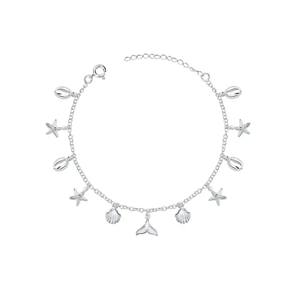 Pulseira Prata Fundo do Mar