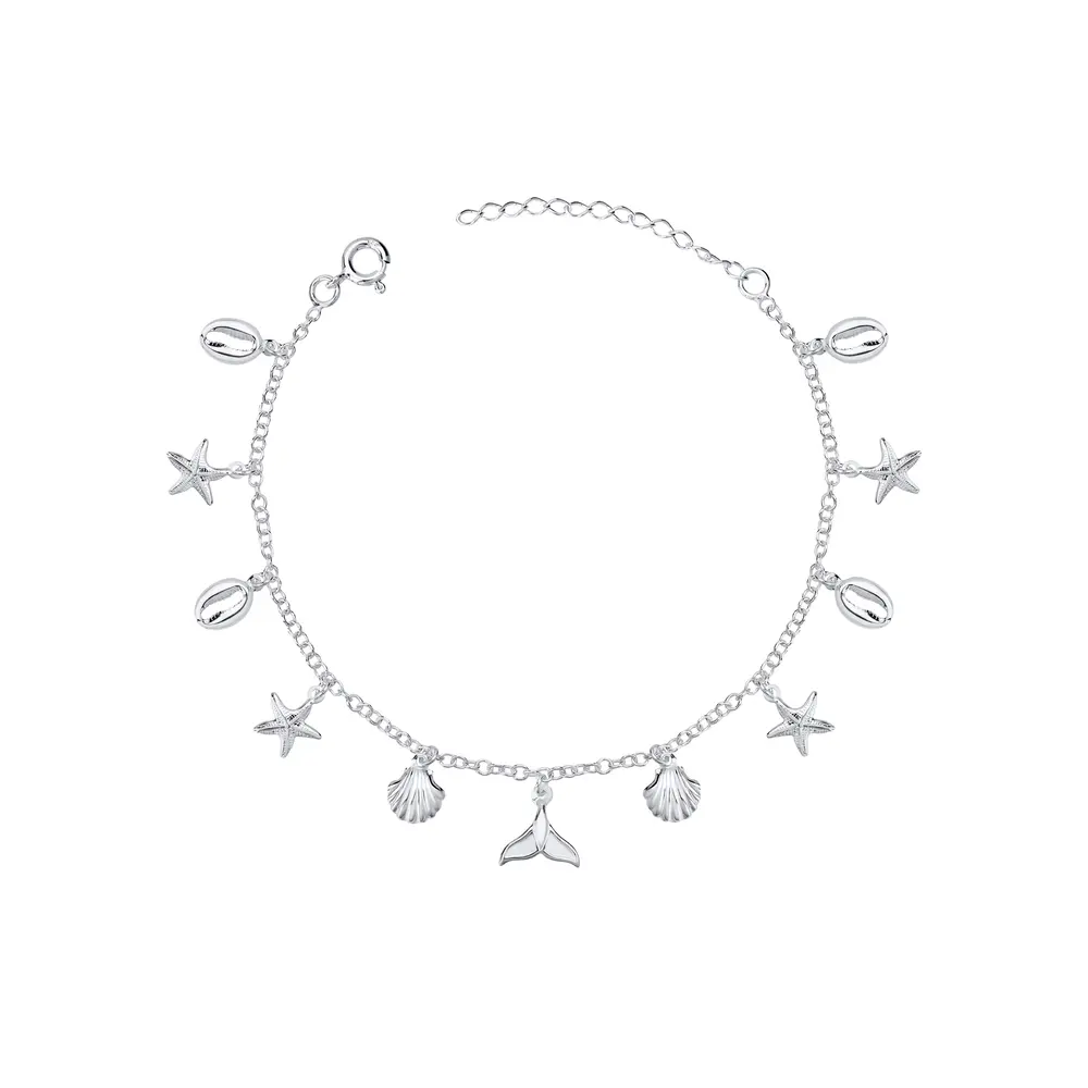 Pulseira Prata Fundo do Mar