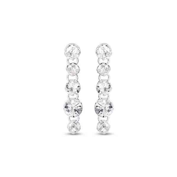 Brinco Prata Leve Bless Luar