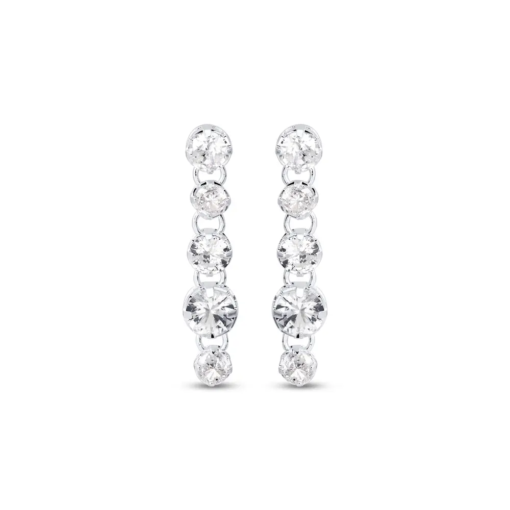 Brinco Prata Leve Bless Luar