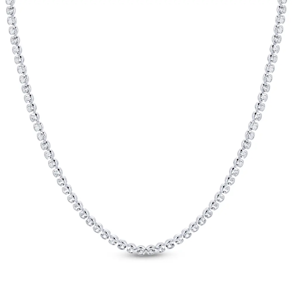 Gargantilha Prata Leve Bless Requinte