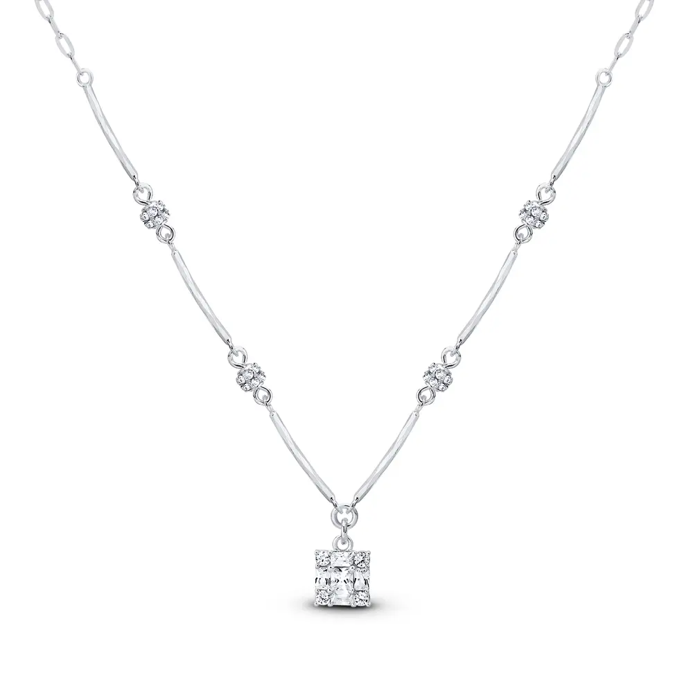 Gargantilha Prata Leve Bless Sublime