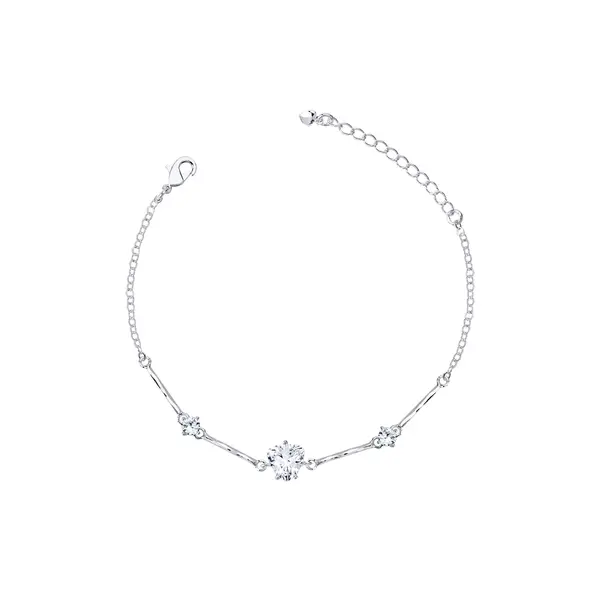 Pulseira Prata Leve Bless Esplendor