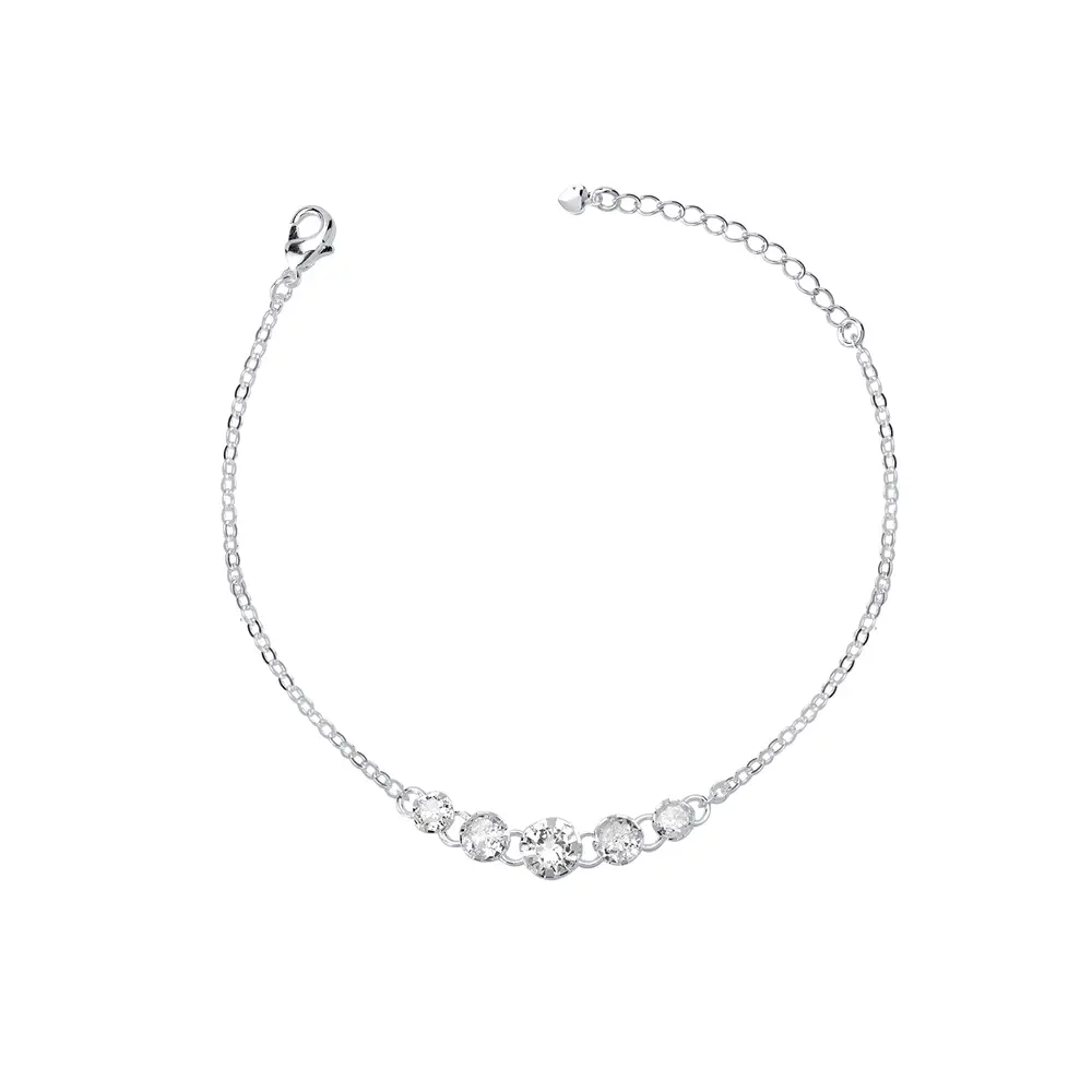 Pulseira Prata Leve Bless Luar