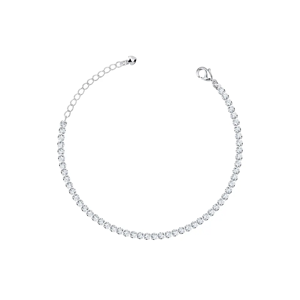 Pulseira Prata Leve Bless Requinte