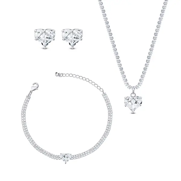 Conjunto Prata Leve Bless Elegância