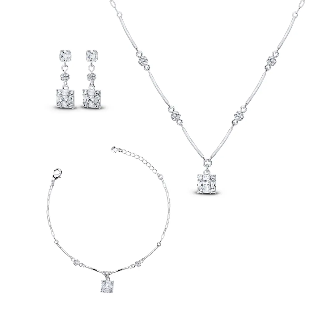 Conjunto Prata Leve Bless Sublime