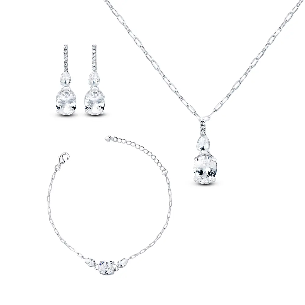 Conjunto Prata Leve Bless Radiante