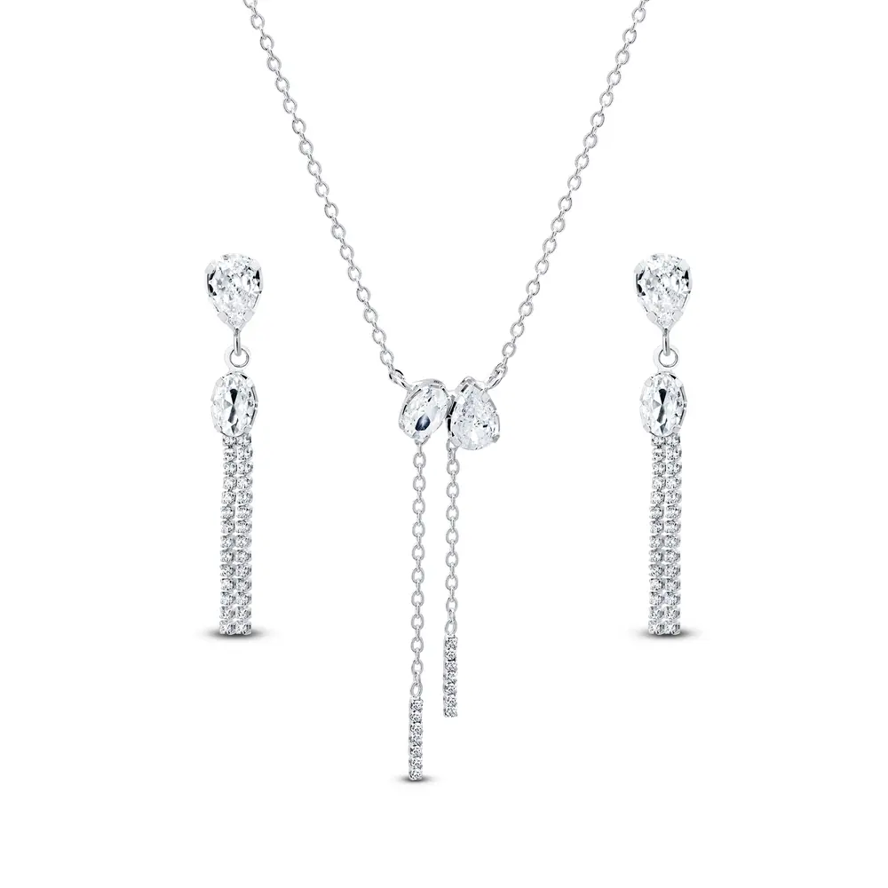 Conjunto Prata Leve Bless Charme