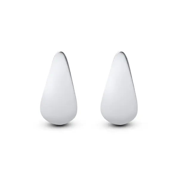 Brinco Prata Minimalista Liso