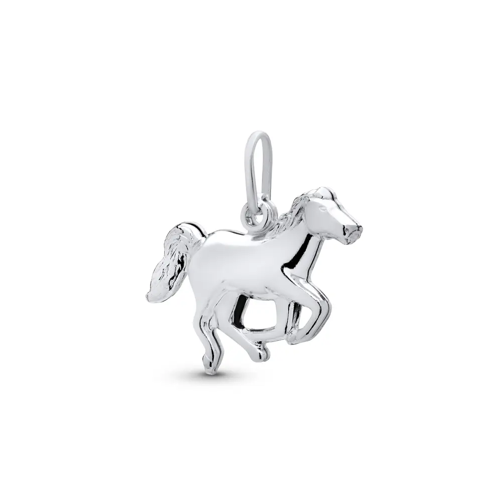 Pingente Prata Cavalo
