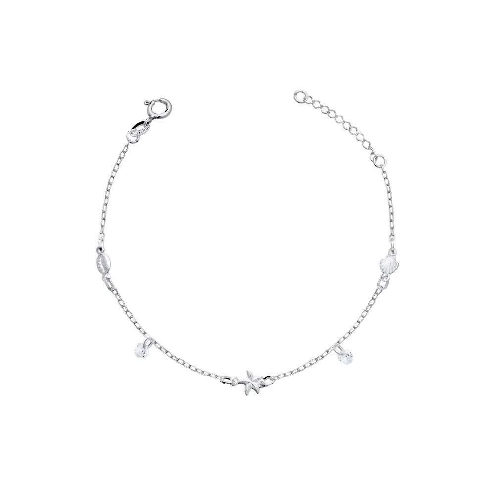 Pulseira Prata Fundo do Mar