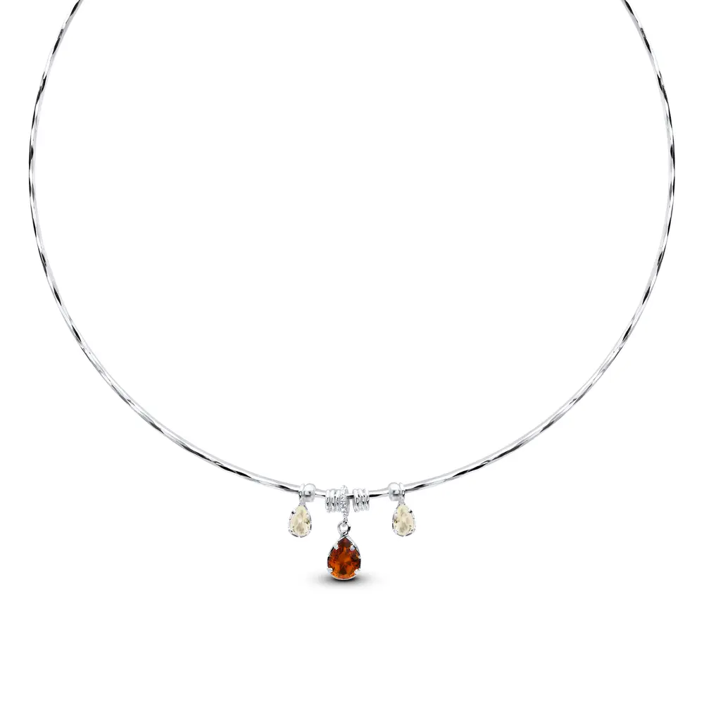 Aro Prata Leve Sun Gotas