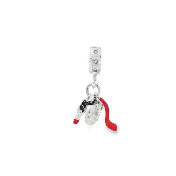 Berloque Prata Art Colection Bolsa Batom e Sapato