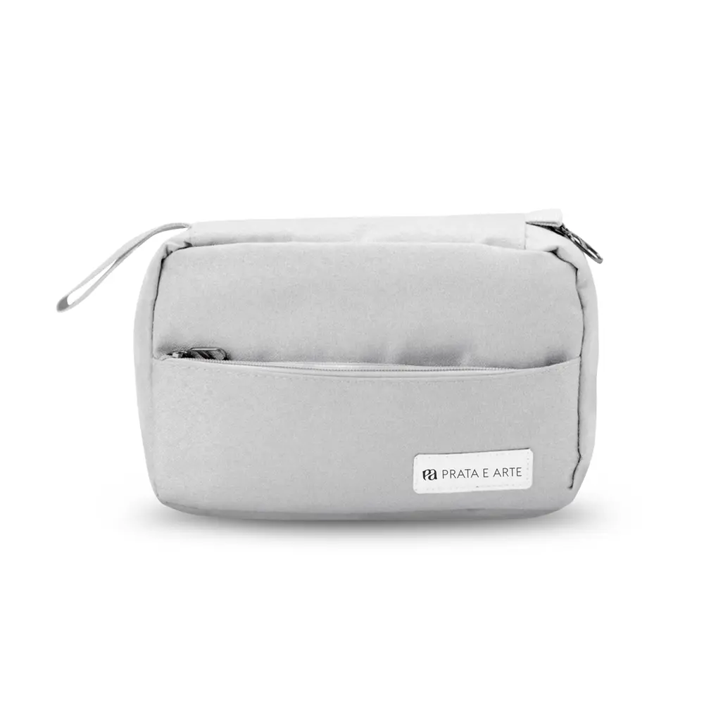 Brinde Compre Ganhe - Necessaire Cinza