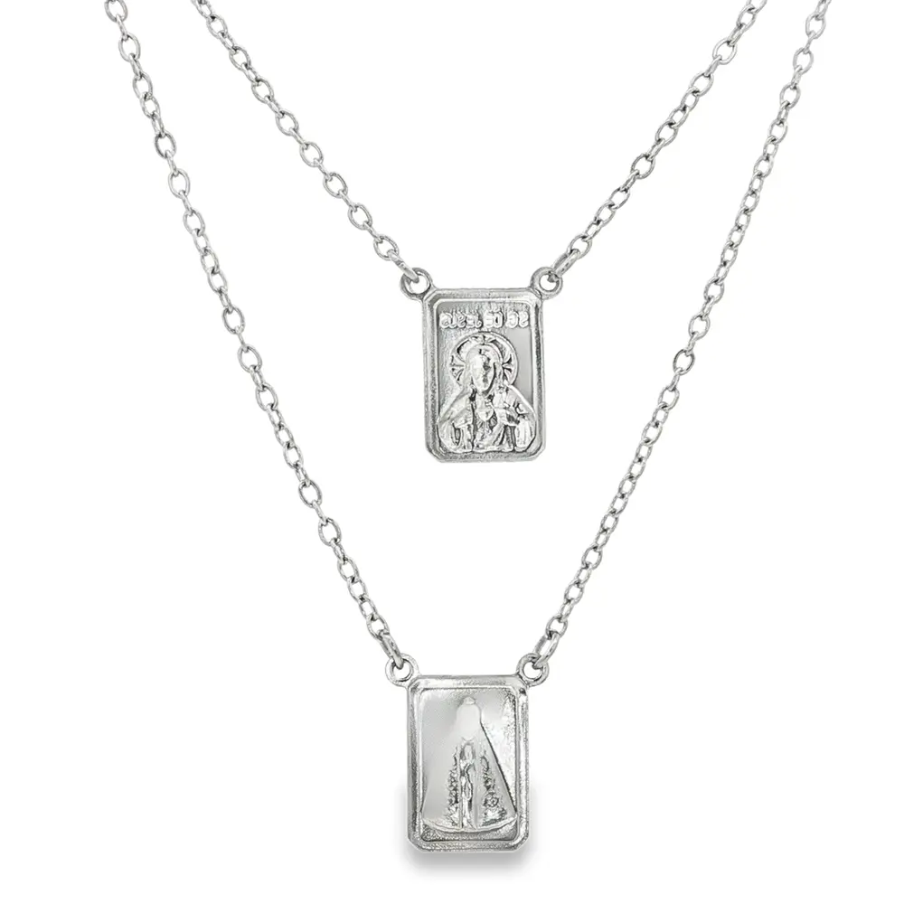 Escapulário Aço Nossa Senhora Aparecida