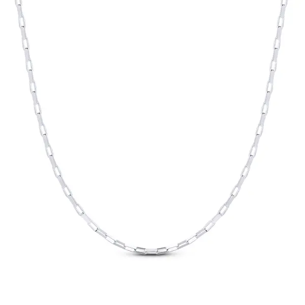 Corrente Masculina Prata Cartier 45cm 2mm