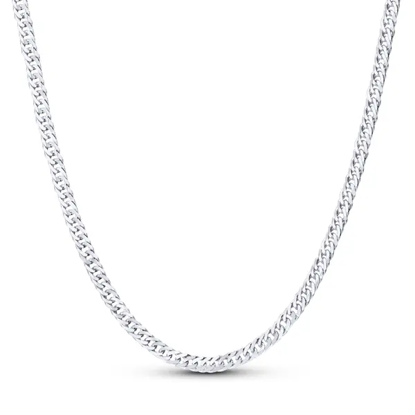 Corrente Prata Grumet 70cm 3mm