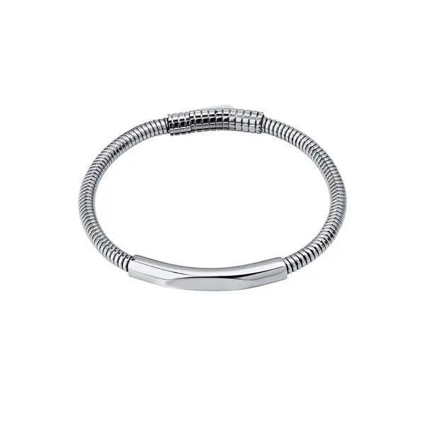 Pulseira Masculina Aço com Fecho Gaveta