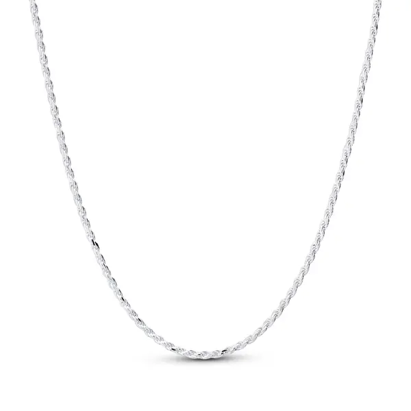 Corrente Prata Cordão Baiano 60cm 1,5mm