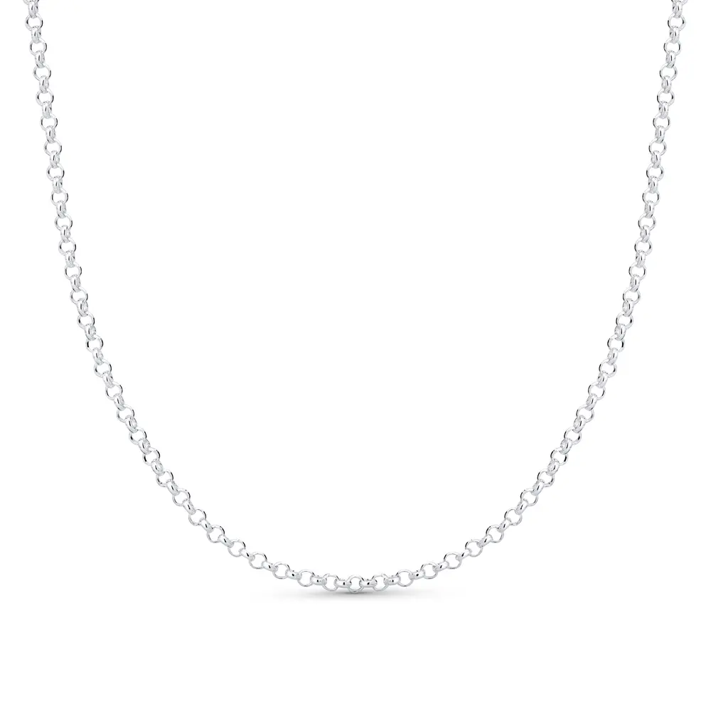 Corrente Prata Portuguesa 45cm 1,8mm