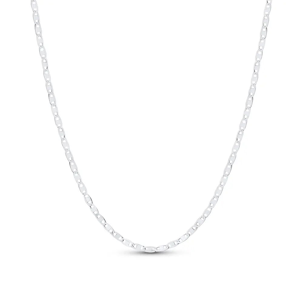 Corrente Masculina Prata Elos Marina 45cm 1,7mm