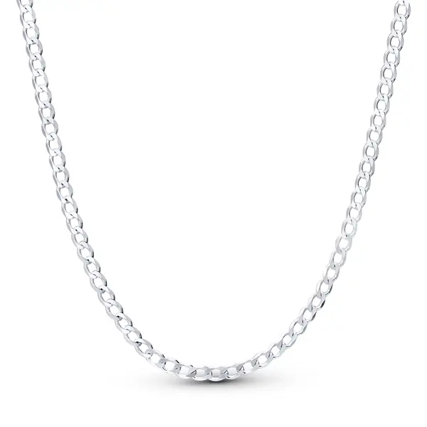 Corrente Prata Grumet 70cm 3mm